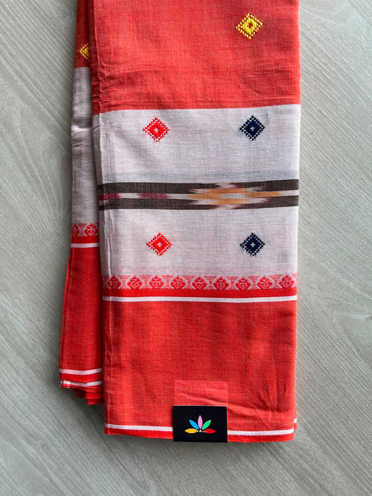 Bengal Soft Cotton Saree (Without blouse) - 34072