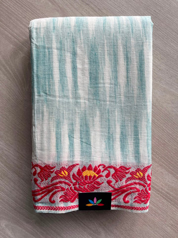 Bengal Soft Cotton Saree (Without blouse) - 34077