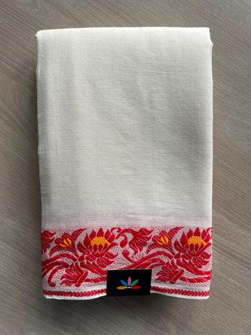 Bengal Soft Cotton Saree (Without blouse) - 34079