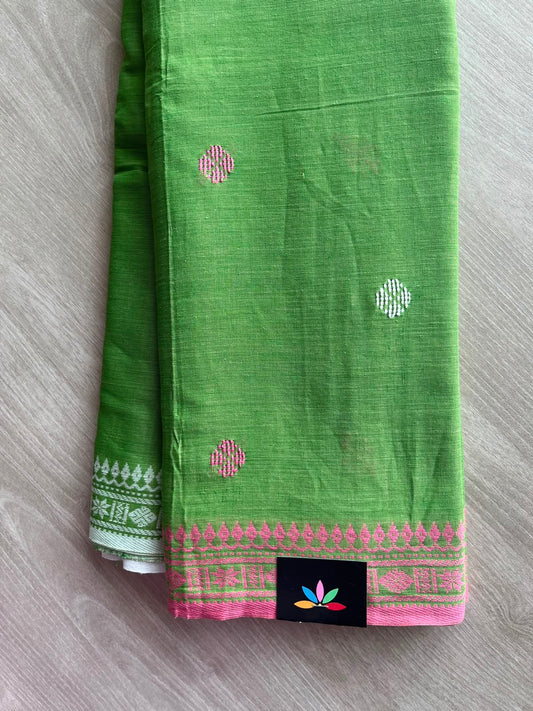 Bengal Soft Cotton Saree (Without Blouse) - 34099