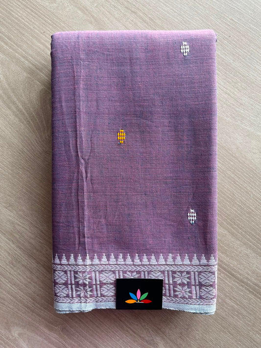 Bengal Soft Cotton Saree (Without Blouse) - 34101