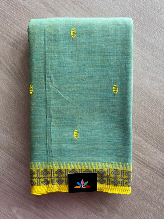 Bengal Soft Cotton Saree (Without Blouse) - 34102