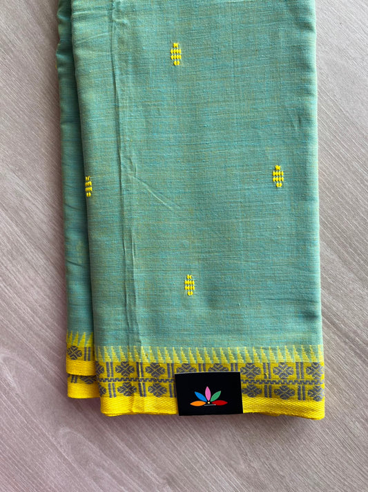 Bengal Soft Cotton Saree (Without Blouse) - 34102