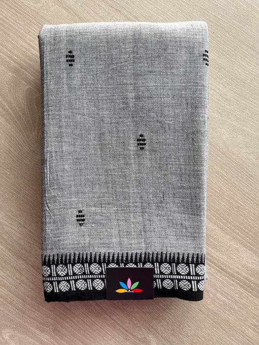 Bengal Soft Cotton Saree (Without Blouse) - 34107
