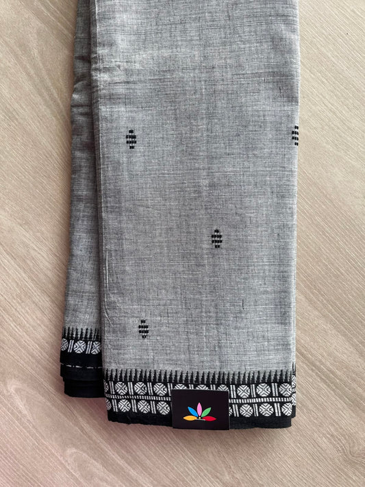 Bengal Soft Cotton Saree (Without Blouse) - 34107