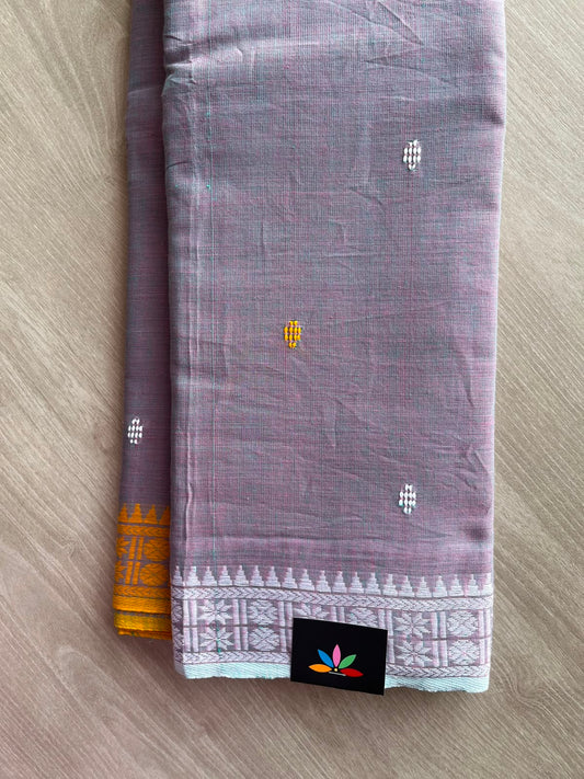 Bengal Soft Cotton Saree (Without Blouse) - 34109