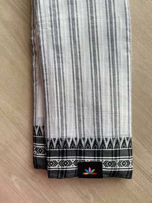 Bengal Soft Cotton Saree (Without Blouse) - 34115