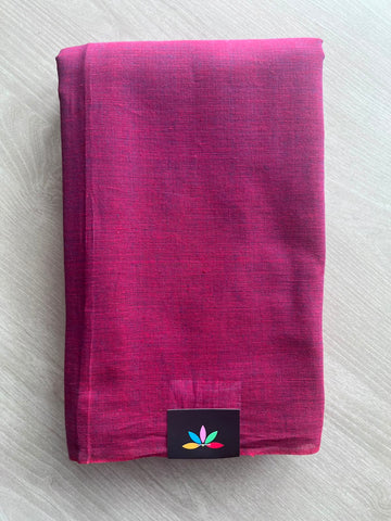 Bengal Soft Cotton Saree (Without Blouse) - 34177