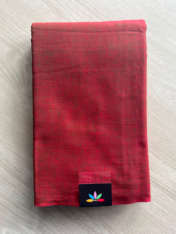Bengal Soft Cotton Saree (Without Blouse) - 34193