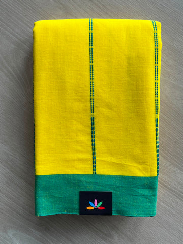 Handloom Bengal Soft Cotton Saree (Without Blouse) - 34217
