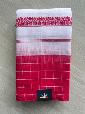 Bengal Soft Cotton Saree (Without Blouse) - 34267