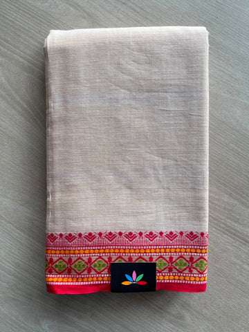 Bengal Soft Cotton Saree (Without Blouse) - 34300