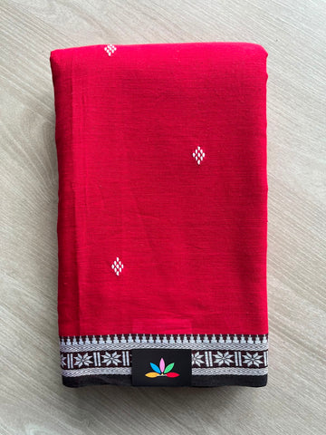 Bengal Soft Cotton Saree (Without Blouse) - 35002