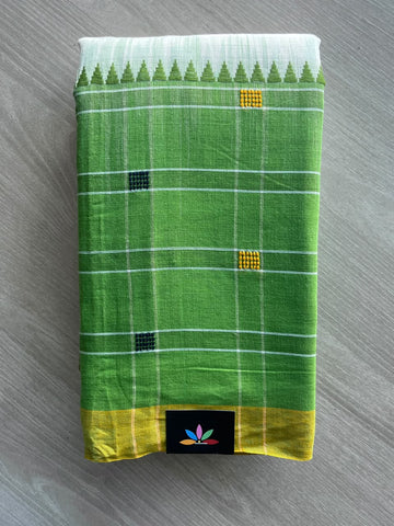 Bengal Soft Cotton Saree (Without Blouse) - 36317