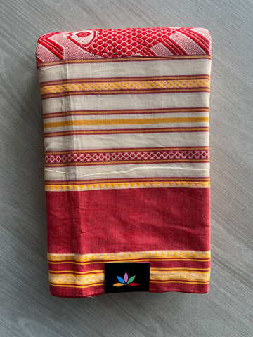 Bengal Soft Cotton Saree (Without Blouse) - 36368