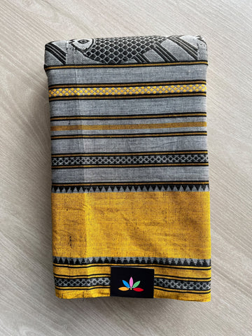 Bengal Soft Cotton Saree (Without Blouse) - 36373