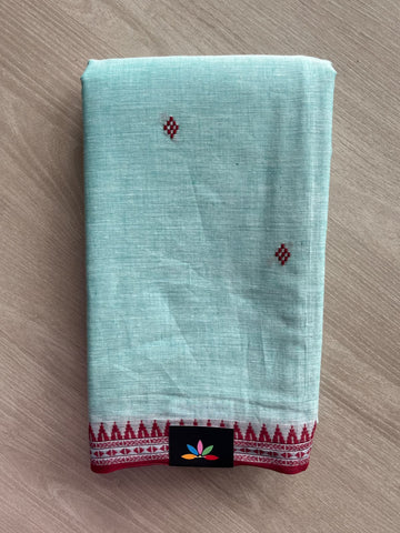 Bengal Soft Cotton Saree (Without Blouse) - 36408