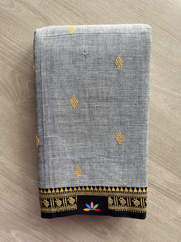Bengal Soft Cotton Saree (Without Blouse) - 36411