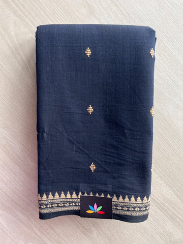 Bengal Soft Cotton Saree (Without Blouse) - 36414