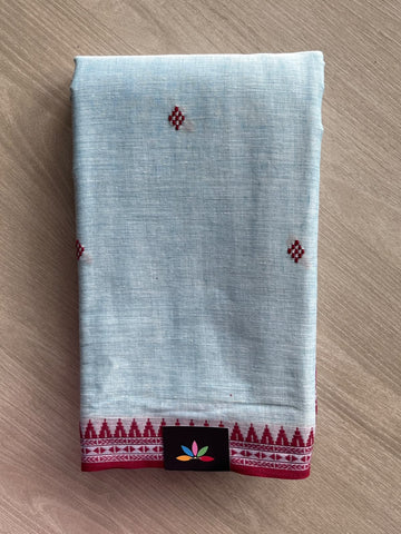 Bengal Soft Cotton Saree (Without Blouse) - 36415