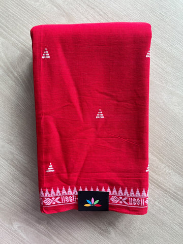 Bengal Soft Cotton Saree (Without Blouse) - 36419