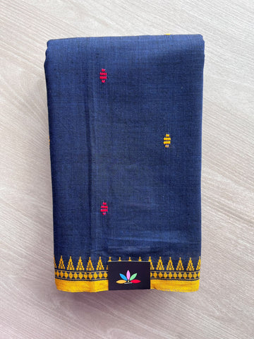 Bengal Soft Cotton Saree (Without Blouse) - 36423