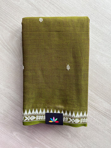 Bengal Soft Cotton Saree (Without Blouse) - 36424