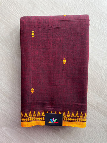 Bengal Soft Cotton Saree (Without Blouse) - 36425
