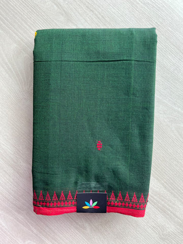 Bengal Soft Cotton Saree (Without Blouse) - 36426