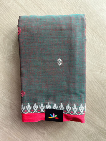 Bengal Soft Cotton Saree (Without Blouse) - 36430