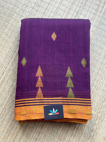Simple Bengal Soft Cotton Saree - 33050
