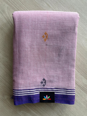 Woven Butta Soft Cotton Saree - 36652