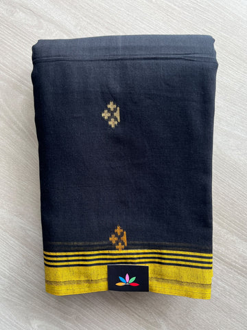 Woven Butta Soft Cotton Saree - 36656