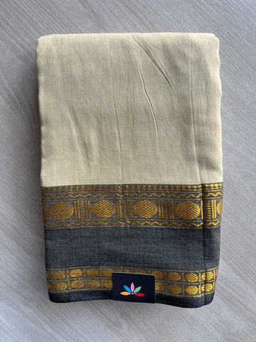 Rudraksham Border Soft Cotton Saree - 36732