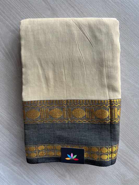 Rudraksham Border Soft Cotton Saree - 36732