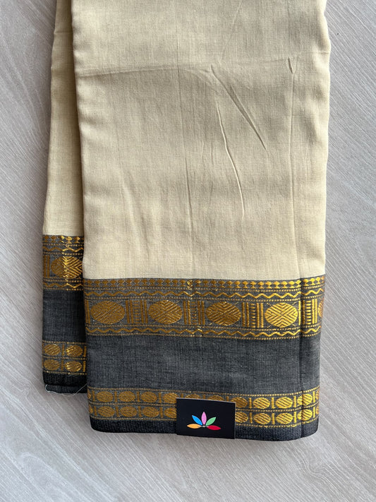 Rudraksham Border Soft Cotton Saree - 36732
