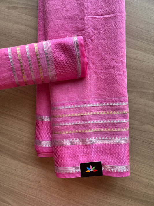 Handloom Zari Kota Banarasi Saree-13910