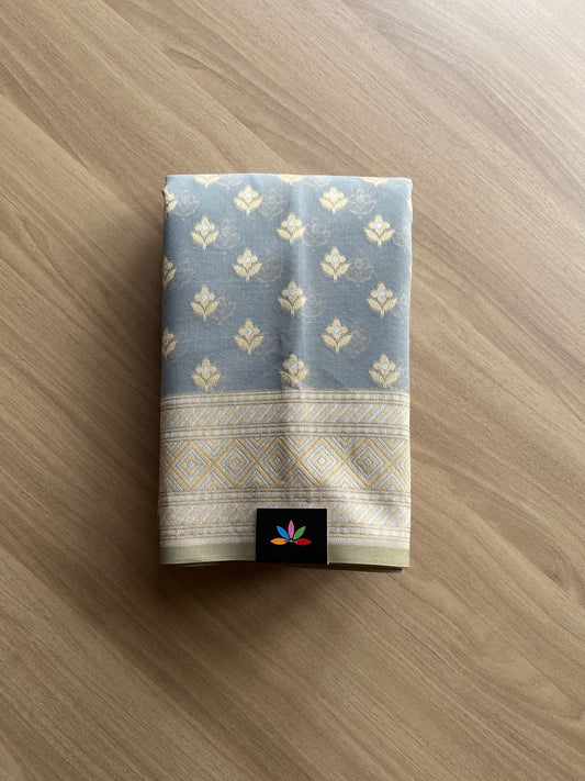 Handloom Banarasi Cotton Saree -13959