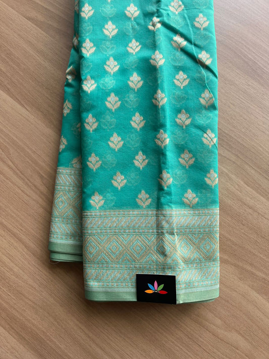 Handloom Banarasi Cotton Saree -13960