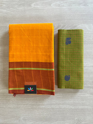 Simple Chettinad Cotton Saree -2901