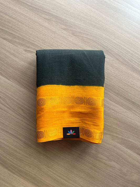 Chakra Border Design Cotton Saree -22072