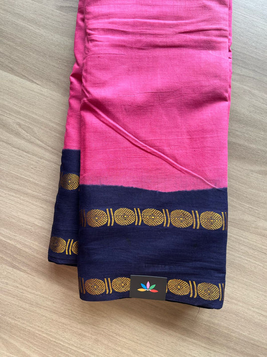 Chakra Border Design Cotton Saree -22075