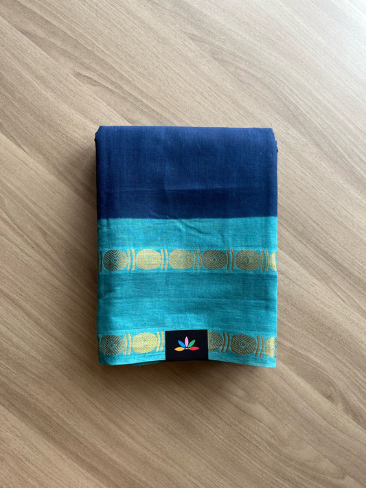 Chakra Border Design Cotton Saree -22076