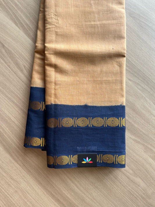 Chakra Border Design Cotton Saree -22077