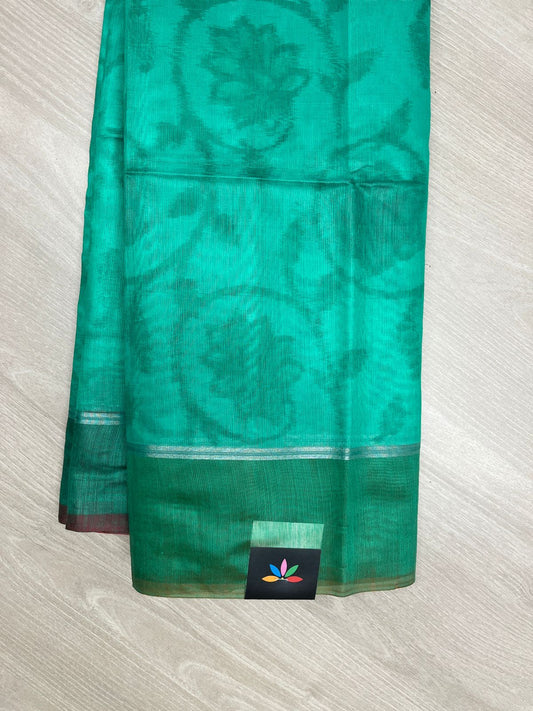 Printed Chanderi Cotton Silk Saree-23809-23810