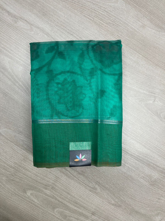Printed Chanderi Cotton Silk Saree-23809-23810