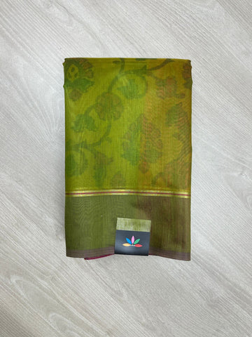 Printed Chanderi Cotton Silk Saree-23814