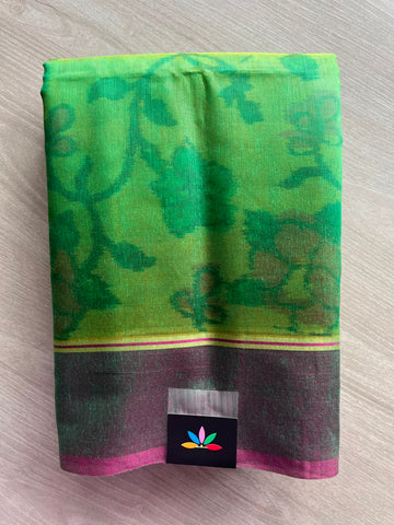 Chanderi Cotton Silk Saree - 33347