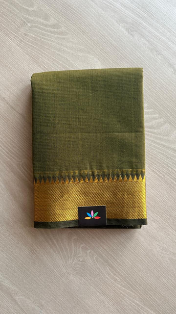 Zari Border Cotton Saree -25104