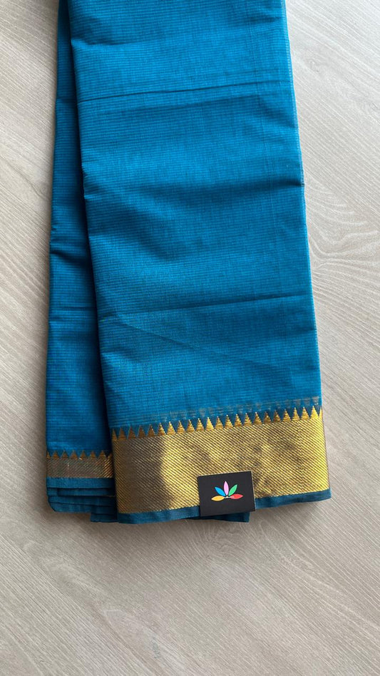 Zari Border Cotton Saree -25102